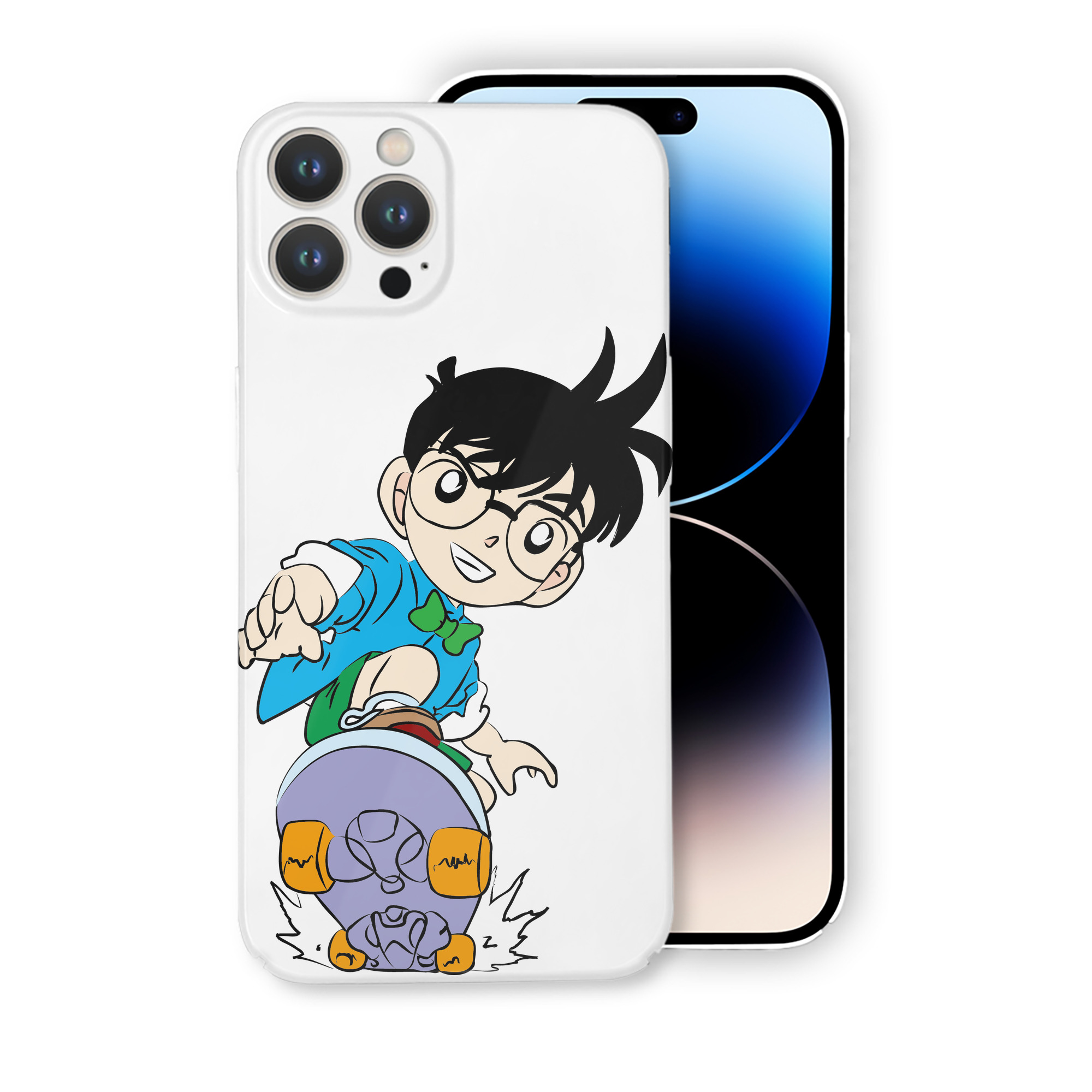 （画像用） 名探偵コナン 江戸川 コナン Detective Conan Conan Edogawa 【iPhone 14シリーズ対応】ハードケース